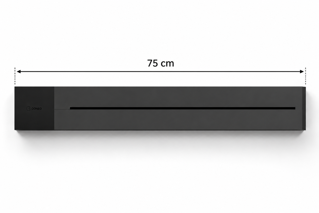 Prise murale modulable Power Track 75 cm