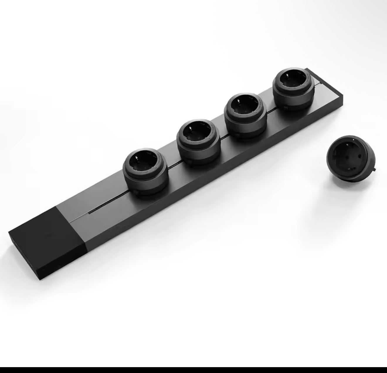Prise murale modulable Power Track 50 cm